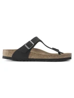 Birkenstock Gizeh Birko-Flor women's Narrow Black žabky pre úzke chodidlo vegan black (1020487) dámske