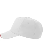 Atlantis Headwear Recy Five Italia 5-panelová čiapka 33.0281 biela Atlantis Headwear Recy Five Italia 5-panelová čiapka 33.0281 biela