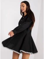 Dámske šaty-DHJ-SK-6801.63P-čierne Dámske šaty-DHJ-SK-6801.63P-čierne