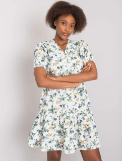 Šaty RO SK 2508.38P biela zelená