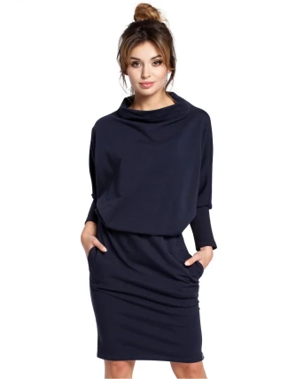 Dámské šaty B032 černá - BEwear Dámské šaty B032 černá - BEwear