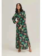 Dámské šaty Helen tropicky potisk - Benedict Harper Dámské šaty Helen tropicky potisk - Benedict Harper
