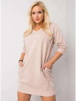 Šaty RV SK 6847.59P béžová
