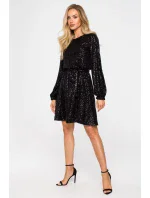 Dámske šaty M715 black - Made Of Emotion Dámske šaty M715 black - Made Of Emotion