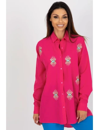 Košeľa s dlhým rukávom model 181621 Factory Price