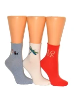 Vzorované netlačiace ponožky Steven art.099 35-40 Vzorované netlačiace ponožky Steven art.099 35-40