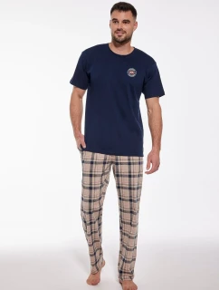 Cornette 136/166 Kanada cr/r 3XL-5XL pánske pyžamo