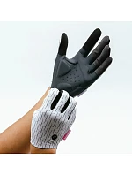 Rockbros plné športové rukavice na jar/leto veľkosť L - biela/čierna