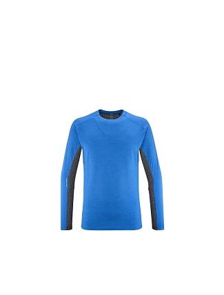 Tričko MILLET TRILOGY JORASSES TS LS M, modré Tričko MILLET TRILOGY JORASSES TS LS M, modré