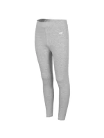 Detské legíny 4F HJZ22-JLEG001 sivé - 4F