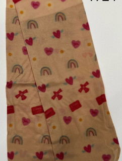 Dámske ponožky s potlačou 1724