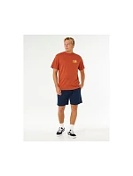 Pánske tričko RIP CURL Pacific Rinse Glass Off Tee, hnedé