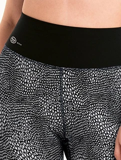 1676 Bubble grey športové masážne nohavice - Active