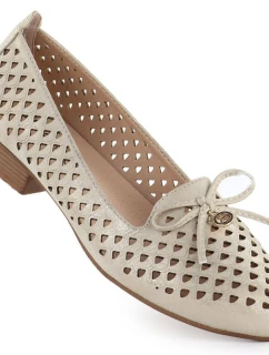 Dámske šnurovacie topánky lord gold Jezzi 222-5