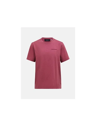 Pánske tričko PEAK PERFORMANCE M Original Small Logo Tee, červené
