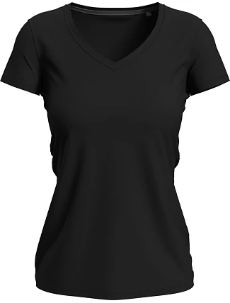 Stedman Stretch-T V-neck Women Dámske tričko s výstrihom do V 05.9710 black opal Stedman Stretch-T V-neck Women Dámske tričko s výstrihom do V 05.9710 black opal
