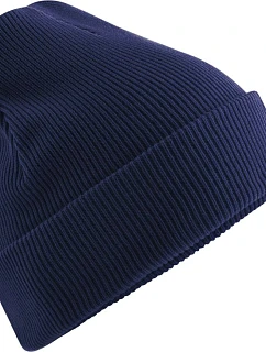 Beechfield B 830N Pletená čiapka z bio bavlny 53.830N oxford navy