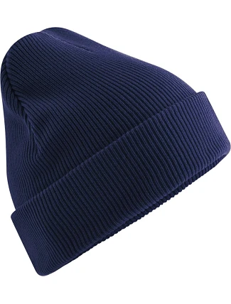 Beechfield B 830N Pletená čiapka z bio bavlny 53.830N oxford navy