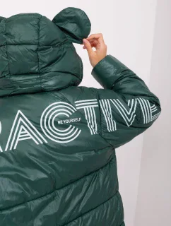 NM KR TR522 bunda.96P tmavo zelená