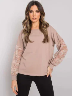 Dámska blúzka RV BZ 7342.03 Dark beige - Rue Paris