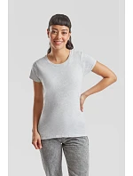 Fruit of the Loom Lady-Fit Valueweight T Dámske tričko 16.1372 biele Fruit of the Loom Lady-Fit Valueweight T Dámske tričko 16.1372 biele