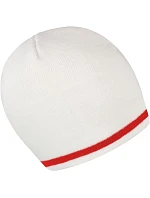 Result Headwear R 368X Pletená čiapka s kontrastnými pruhmi 28.368X biela/červená Result Headwear R 368X Pletená čiapka s kontrastnými pruhmi 28.368X biela/červená
