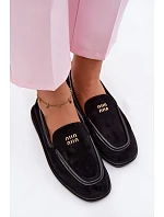 Dámské ploché mokasyny Vinceza Černé