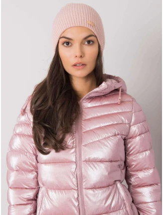 Dámska čiapka svetlo ružová