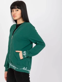 Mikina RV BL 7809.37X tmavo zelená