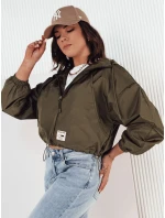 Dámska prechodná bunda s kapucňou ISCAR zelená FashionStreet TY4210