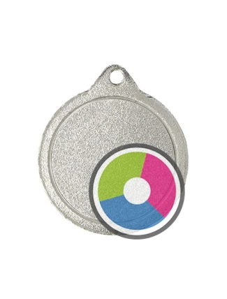 Luxorská medaila s tryskovou potlačou