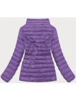 Ľahká fialová dámska prešívaná bunda (20311-35) Ľahká fialová dámska prešívaná bunda (20311-35)