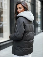 Dámska prešívaná zimná bunda SPACE black FashionStreet TY4070