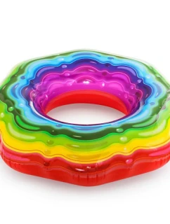 Plavecké koleso Bestway Rainbow 115 cm 36163 7463
