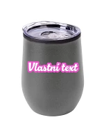 Personalizovaný termohrnček „BOWL“ s vlastným textom v obryse Personalizovaný termohrnček „BOWL“ s vlastným textom v obryse
