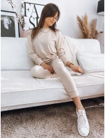 MILIAN dámske tepláky light beige FashionStreet AY0819 MILIAN dámske tepláky light beige FashionStreet AY0819