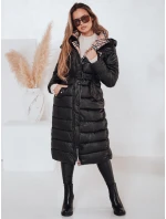Dámsky zimný kabát SPRUCE black FashionStreet TY4001 Dámsky zimný kabát SPRUCE black FashionStreet TY4001