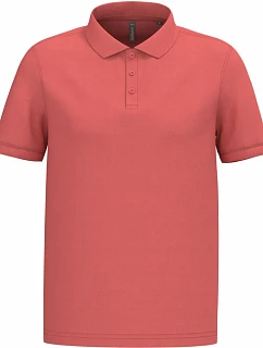 Kariban K 254 Pánske polo tričko z piké 20.K254 true coral
