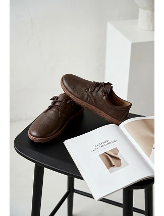 Dámske kožené topánky Zazoo 10189 Chocolate Dámske kožené topánky Zazoo 10189 Chocolate