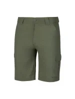 Pánske šortky Loop 1/2 92800331399 Dark Olive - Hi-tec Pánske šortky Loop 1/2 92800331399 Dark Olive - Hi-tec