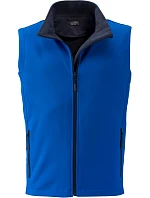 Daiber JN 1128 Pánska dvojvrstvová promo softshellová vesta 02.1128 nautic blue/navy Daiber JN 1128 Pánska dvojvrstvová promo softshellová vesta 02.1128 nautic blue/navy