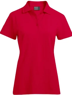 Promodoro 4005 Dámske piqué polo „Superior“ 40.4005 ohnivo červené