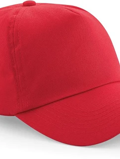 Beechfield B 10 5-panelová čiapka „Original“ 53.0010 jasne červená
