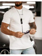 Pánske tričko 277085 ecru - Ola Voga