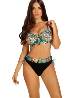 Dámske dvojdielne plavky Hawaii 11 S937HA11-2 Kvetinový vzor - Self