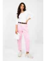 Šnúrové nohavice model 224055 Taliansko Moda