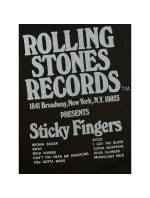 Jack&Jones Rolling Stones tričko JPRBLUSTONES SS TEE 12284292 BLACK