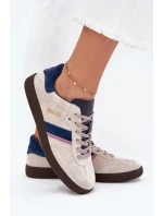 Zamszowe Niskie Sneakersy Damskie Big Star SS274679 HI-POLY SYSTEM Szare