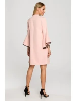 Dámske šaty M698 Powder pink - MOE Dámske šaty M698 Powder pink - MOE
