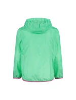 Bunda CMP Kid G Jacket Rain Fix Hood Lightweight Green Nepremokavá bunda (3X53255-E306)